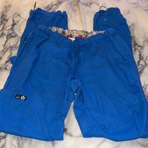 Koi Blue Scrub Pants